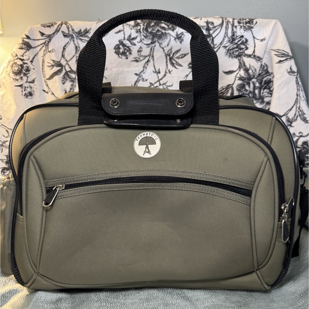 Travelpro Walkabout Lite Deluze Olive Green Carry On Tote Bag Multi Compartment